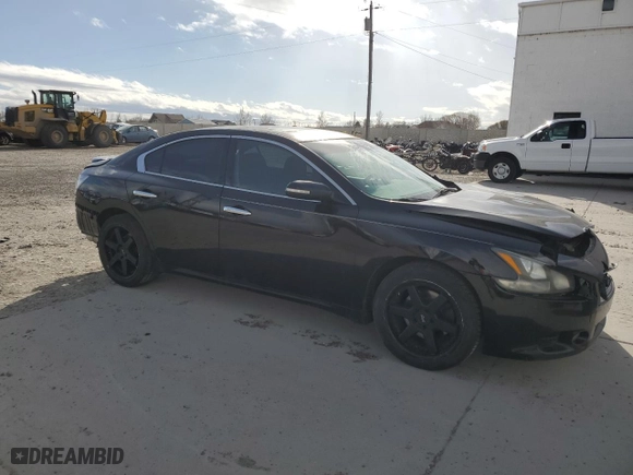 2012 Nissan Maxima 3.5 S with VIN 1N4AA5AP9CC805952, listed as a Copart auction lot 47023235 with 186,220 mi miles and Salvage Title. Bid and sale history available at carsss.com. Image 4.