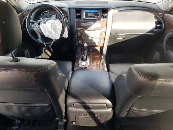 2020 Nissan Armada SL with VIN JN8AY2ND6L9106431, listed as a Copart auction lot 85059094 with 122,697 mi miles and Salvage Title. Bid and sale history available at carsss.com. Image 8.
