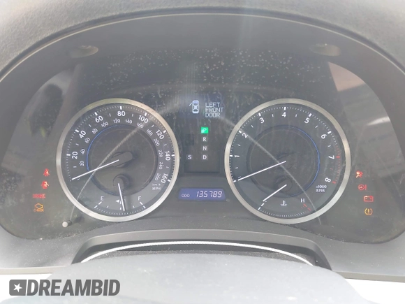 2012 Lexus IS 250 with VIN JTHCF5C25C5058617, listed as a IAAI auction lot 42286876 with 135,789 mi miles and . Bid and sale history available at DreamBid. Image 7.