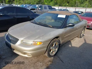 1999 Chrysler Sebring JXi z VIN 3C3EL55H0XT603685, wystawiony jako IAAI lot #42325316 z przebiegiem Nie podano mil oraz . Historia ofert i sprzedaży dostępna na DreamBid. Obrazek 2.
