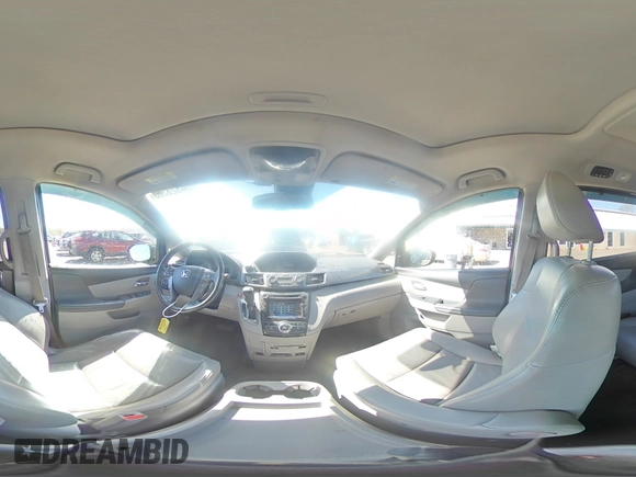 2014 Honda Odyssey Touring with VIN 5FNRL5H99EB088859, listed as a Copart auction lot 54828555 with 147,147 mi miles and Salvage Title. Bid and sale history available at DreamBid. Image 15.