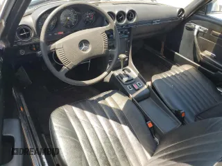 1977 Mercedes-Benz SL with VIN 10704412036886, listed as a Copart auction lot 58012725 with 242,866 mi miles and Salvage title. Bid and sale history available at DreamBid. Image 8.