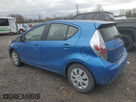 2013 Toyota Prius One with VIN JTDKDTB30D1550028, listed as a Copart auction lot 50266995 with 63,909 mi miles and Salvage Title. Bid and sale history available at carsss.com. Image 2.