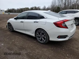 2020 Honda Civic Sedan Touring with VIN 2HGFC1F90LH105555, listed as a Copart auction lot 85862544 with 125,593 mi miles and Salvage Title. Bid and sale history available at carsss.com. Image 2.