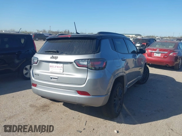 2023 Jeep Compass (RED) Edition with VIN 3C4NJDCN7PT507556, listed as a IAAI auction lot 41736538 with 40,180 mi miles and . Bid and sale history available at carsss.com. Image 4.