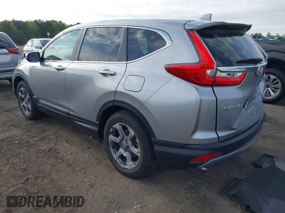 2019 Honda CR-V EX-L with VIN 2HKRW2H81KH677690, listed as a IAAI auction lot 41924225 with 39,227 mi miles and . Bid and sale history available at carsss.com. Image 3.