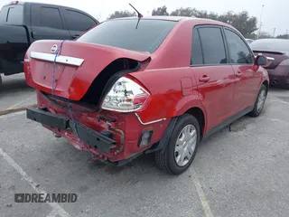 2011 Nissan Versa 1.8 S with VIN 3N1BC1AP8BL466172, listed as a IAAI auction lot 41814965 with 178,076 mi miles. Bid and sale history available at carsss.com. Image 4.