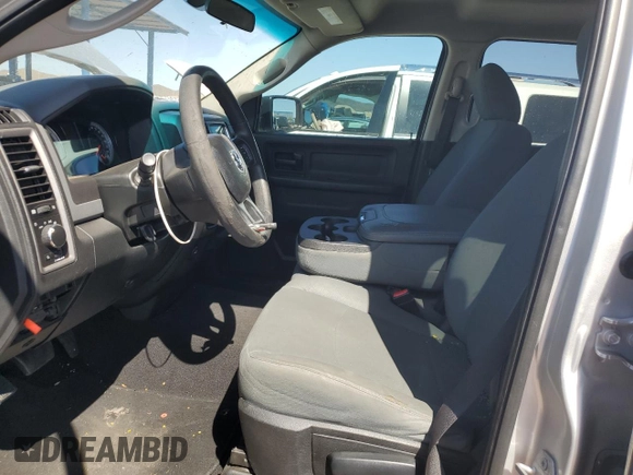 2017 Ram 1500 Express with VIN 1C6RR6FG4HS790897, listed as a Copart auction lot 53168595 with 141,759 mi miles and Salvage title. Bid and sale history available at DreamBid. Image 7.