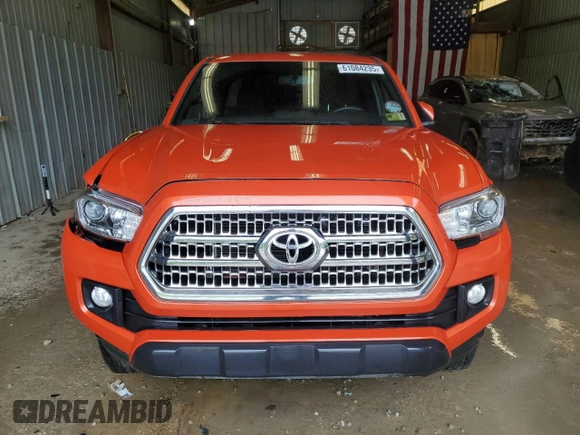 2017 Toyota Tacoma SR5 with VIN 5TFSZ5AN5HX063619, listed as a Copart auction lot 61084235 with 112,980 mi miles and Salvage title. Bid and sale history available at DreamBid. Image 5.