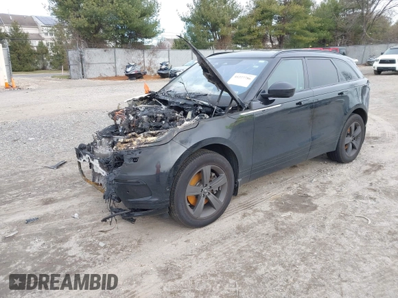 2021 Land Rover Range Rover Velar S with VIN SALYJ2EX9MA311291, listed as a IAAI auction lot 41227786 with Not provided miles and . Bid and sale history available at DreamBid. Image 2.
