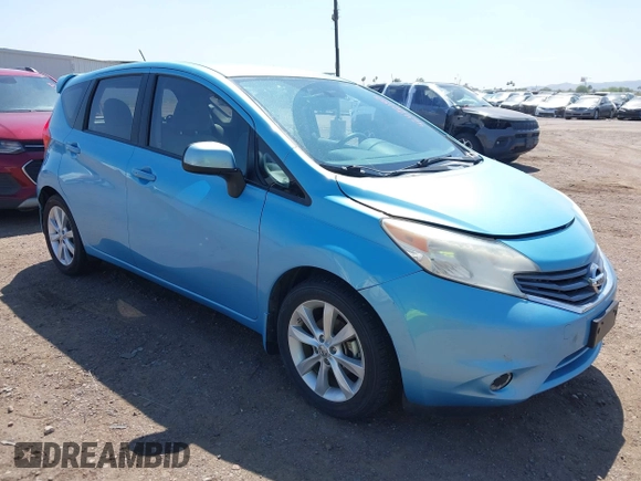 2014 Nissan Note SV with VIN 3N1CE2CP3EL369211, listed as a IAAI auction lot 42422183 with 119,363 mi miles and . Bid and sale history available at DreamBid. Image 1.