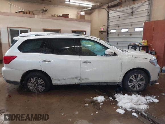 2017 Nissan Pathfinder SV with VIN 5N1DR2MM9HC900787, listed as a IAAI auction lot 41621526 with 126,320 mi miles. Bid and sale history available at carsss.com. Image 13.