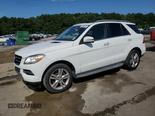 2015 Mercedes-Benz M 350 with VIN 4JGDA5JBXFA502329, listed as a Copart auction lot 63856165 with 202,041 mi miles and Clean title. Bid and sale history available at DreamBid. Image 1.