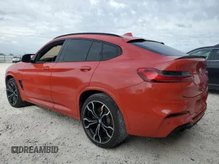 2021 BMW X4 M z VIN 5YMUJ0C02M9F18326, wystawiony jako Copart lot #81575004 z przebiegiem 48 692 mil mil oraz Nie do naprawy • Non repairable. Historia ofert i sprzedaży dostępna na DreamBid. Obrazek 2.