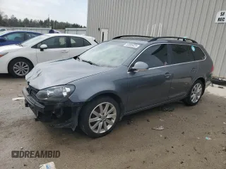 2014 Volkswagen Jetta SportWagen TDI w/Sunroof & Nav with VIN 3VWPL7AJ5EM601492, listed as a Copart auction lot 53085425 with 143,881 mi miles and Non Repairable. Bid and sale history available at carsss.com. Image 1.