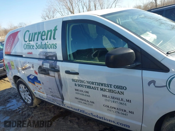 2014 Ram Cargo Van Tradesman with VIN 2C4JRGAGXER372764, listed as a IAAI auction lot 41753733 with 160,689 mi miles. Bid and sale history available at carsss.com. Image 12.
