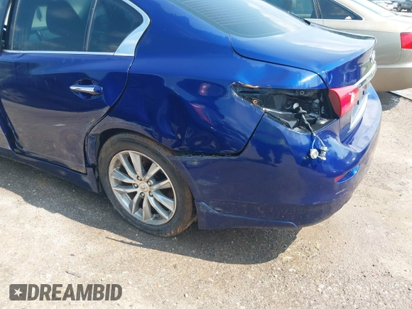 2014 Infiniti Q50 Sport с VIN JN1BV7APXEM682189, выставлен на аукционе IAAI как лот 42409089 с пробегом 217 831 миль миль и . История ставок и продаж доступна на DreamBid. Изображение 6.