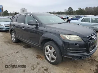 2012 Audi Q7 Premium Plus with VIN WA1LMAFEXCD009290, listed as a Copart auction lot 44557585 with 156,817 mi miles and Clean title. Bid and sale history available at DreamBid. Image 4.