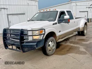 2012 Ford F-350 XL with VIN 1FT8W3DT3CEB04450, listed as a Copart auction lot 54800735 with 294,878 mi miles and Clean Title. Bid and sale history available at DreamBid. Image 2.