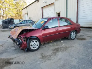 1998 Ford Escort LX with VIN 1FAFP10PXWW306319, listed as a Copart auction lot 80460064 with 200,107 mi miles and Salvage Title. Bid and sale history available at carsss.com. Image 1.