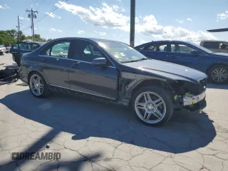 2011 Mercedes-Benz C 350 Sport with VIN WDDGF5GB8BF534211, listed as a Copart auction lot 58275125 with 45,100 mi miles and Salvage title. Bid and sale history available at DreamBid. Image 4.