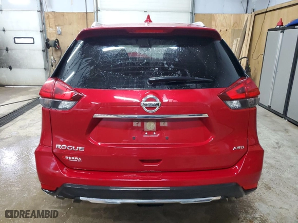 2017 Nissan Rogue SL with VIN JN8AT2MV2HW260832, listed as a Copart auction lot 46589695 with 89,698 mi miles and Clean Title. Bid and sale history available at carsss.com. Image 6.