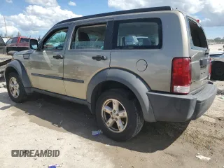 2007 Dodge Nitro SXT with VIN 1D8GU28K27W720123, listed as a Copart auction lot 47011265 with 147,312 mi miles and Salvage Title. Bid and sale history available at carsss.com. Image 2.