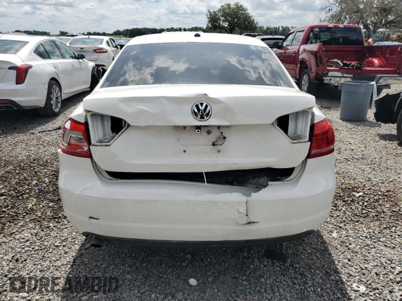 2013 Volkswagen Passat S with VIN 1VWAP7A3XDC012739, listed as a Copart auction lot 63841305 with 249,329 mi miles and Salvage title. Bid and sale history available at DreamBid. Image 6.
