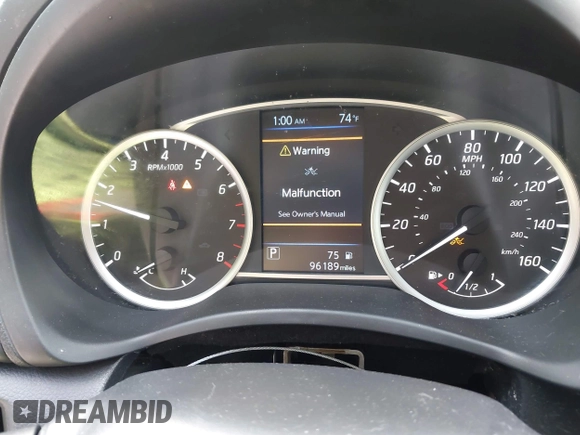 2019 Nissan Sentra SV with VIN 3N1AB7AP7KY300312, listed as a IAAI auction lot 42240648 with 96,189 mi miles and . Bid and sale history available at DreamBid. Image 7.