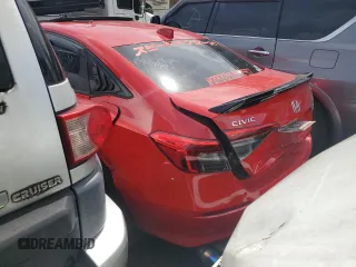 2022 Honda Civic Si with VIN 2HGFE1E57NH471282, listed as a Copart auction lot 69811794 with Not Provided miles and Salvage Title. Bid and sale history available at DreamBid. Image 2.