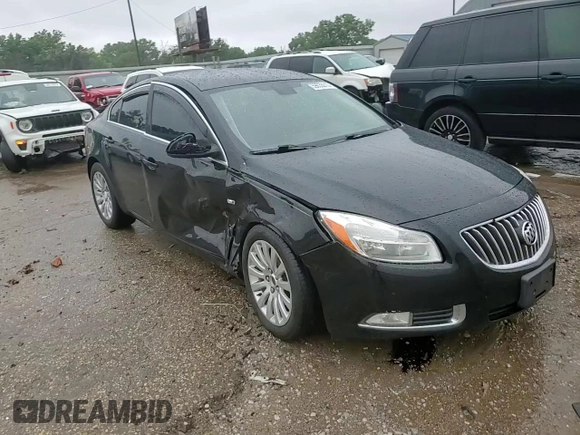2011 Buick Regal CXL RL1 with VIN 2G4GN5EC5B9214700, listed as a Copart auction lot 59635015 with 203,113 mi miles and Salvage title. Bid and sale history available at DreamBid. Image 13.