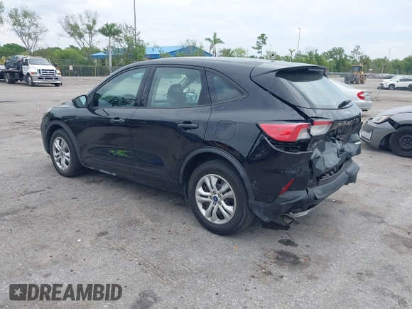 2020 Ford Escape S with VIN 1FMCU0F62LUB39164, listed as a IAAI auction lot 41864115 with 97,342 mi miles and . Bid and sale history available at carsss.com. Image 3.
