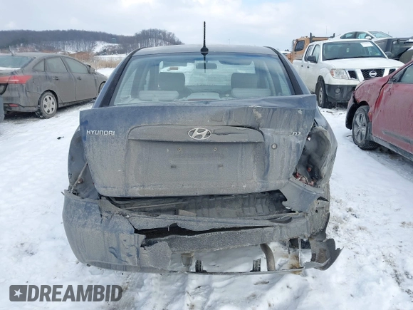 2008 Hyundai Accent GLS with VIN KMHCN46C88U270746, listed as a IAAI auction lot 41392092 with 146,419 mi miles. Bid and sale history available at carsss.com. Image 16.