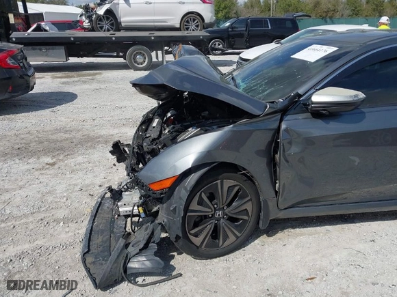 2018 Honda Civic Hatchback EX-L Navi with VIN SHHFK7H81JU213144, listed as a IAAI auction lot 41664176 with 1 mi miles. Bid and sale history available at carsss.com. Image 6.