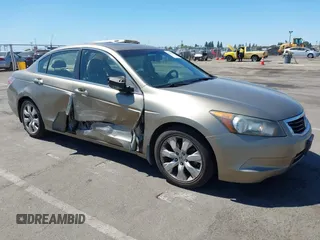 2009 Honda Accord EX-L z VIN 1HGCP268X9A188858, wystawiony jako IAAI lot #42338675 z przebiegiem 212 850 mil mil oraz . Historia ofert i sprzedaży dostępna na DreamBid. Obrazek 1.