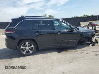 2023 Jeep Grand Cherokee with VIN 1C4RJYB61PC595938, listed as a Copart auction lot 58748335 with 28,685 mi miles and Salvage title. Bid and sale history available at DreamBid. Image 3.