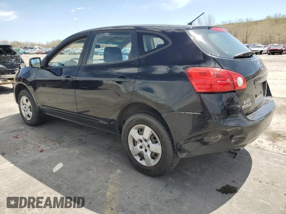 2008 Nissan Rogue SL with VIN JN8AS58V48W409739, listed as a Copart auction lot 54212575 with 131,437 mi miles and Salvage Title. Bid and sale history available at DreamBid. Image 2.