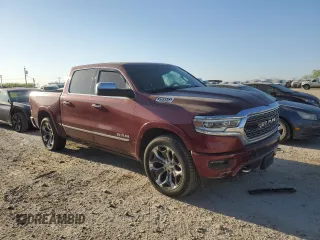 2019 Ram 1500 Limited with VIN 1C6SRFHT4KN588126, listed as a Copart auction lot 48947455 with 145,773 mi miles and Clean title. Bid and sale history available at DreamBid. Image 4.
