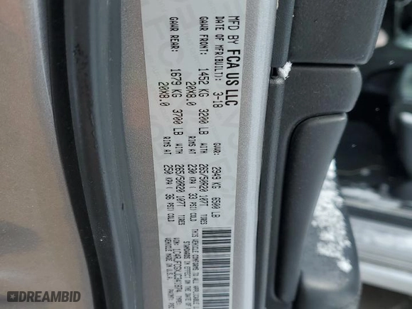2018 Jeep Grand Cherokee Overland with VIN 1C4RJFCGXJC341874, listed as a Copart auction lot 44813135 with 120,144 mi miles and Salvage Title. Bid and sale history available at carsss.com. Image 12.
