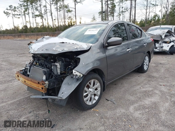 2018 Nissan Versa SV with VIN 3N1CN7AP3JL833124, listed as a IAAI auction lot 41394715 with 42,365 mi miles. Bid and sale history available at carsss.com. Image 2.