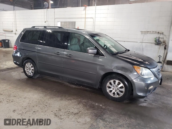 2008 Honda Odyssey EX-L with VIN 5FNRL38608B409766, listed as a Copart auction lot 54097725 with 273,171 mi miles and Clean Title. Bid and sale history available at DreamBid. Image 4.