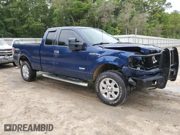 2011 Ford F-150 XL with VIN 1FTFX1ET2BFD22573, listed as a Copart auction lot 60614845 with 91,754 mi miles and Salvage title. Bid and sale history available at DreamBid. Image 4.