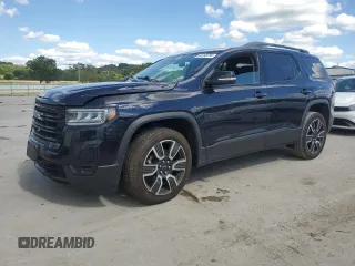 2021 GMC Acadia SLE with VIN 1GKKNRL4XMZ201262, listed as a Copart auction lot 62298754 with Not Provided miles and Salvage Title. Bid and sale history available at carsss.com. Image 1.