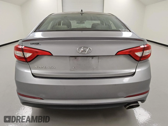 2017 Hyundai Sonata 2.4L with VIN 5NPE24AF8HH516874, listed as a Copart auction lot 49621135 with 131,203 mi miles and Clean Title. Bid and sale history available at carsss.com. Image 6.
