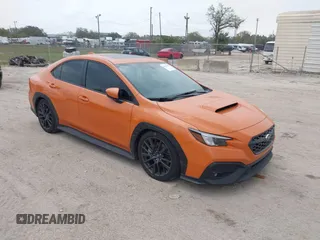 2022 Subaru WRX Premium with VIN JF1VBAF63N9002061, listed as a IAAI auction lot 41624392 with 37,308 mi miles. Bid and sale history available at carsss.com. Image 1.
