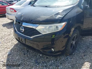 2012 Nissan Quest SL with VIN JN8AE2KP2C9036160, listed as a IAAI auction lot 41909043 with 172,000 mi miles. Bid and sale history available at carsss.com. Image 6.