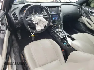 2019 Infiniti Q60 3.0t LUXE with VIN JN1EV7EK2KM231295, listed as a Copart auction lot 45888755 with 36,549 mi miles and Salvage Title. Bid and sale history available at carsss.com. Image 8.