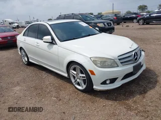 2009 Mercedes-Benz C 300 Sport with VIN WDDGF54XX9R069942, listed as a IAAI auction lot 42072983 with 159,064 mi miles and . Bid and sale history available at DreamBid. Image 1.