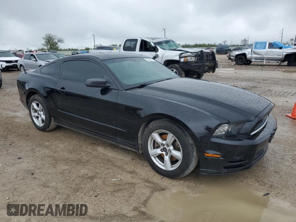 2014 Ford Mustang V6 with VIN 1ZVBP8AM1E5233106, listed as a Copart auction lot 50583645 with 130,482 mi miles and Salvage Title. Bid and sale history available at carsss.com. Image 4.