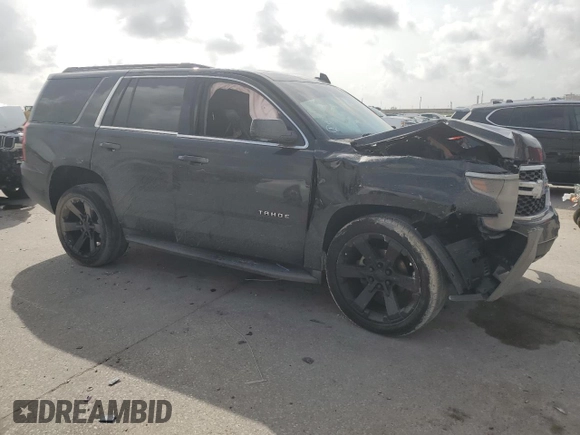2019 Chevrolet Tahoe LS with VIN 1GNSCAKC3KR167455, listed as a Copart auction lot 63052625 with Not provided miles and Salvage title. Bid and sale history available at DreamBid. Image 4.